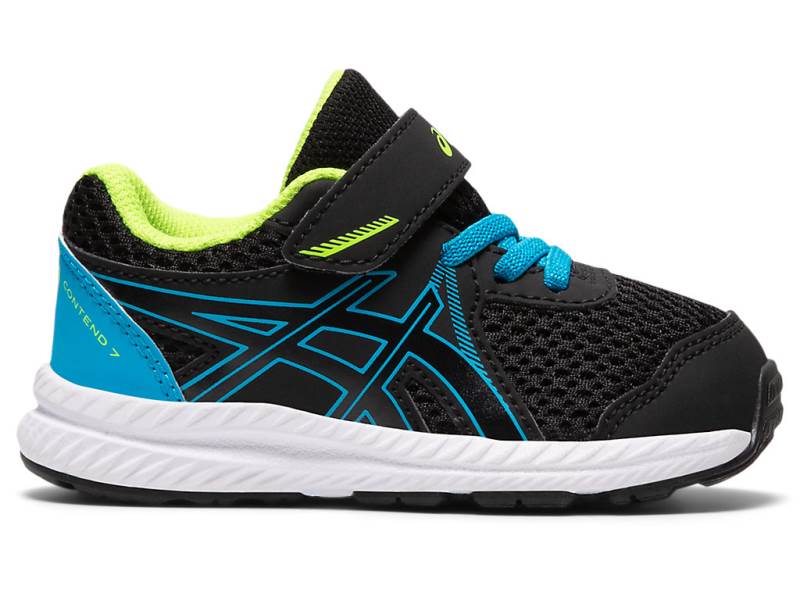 Dětské Běžecké Boty Asics CONTEND 7 TS Černé 63124ESBW